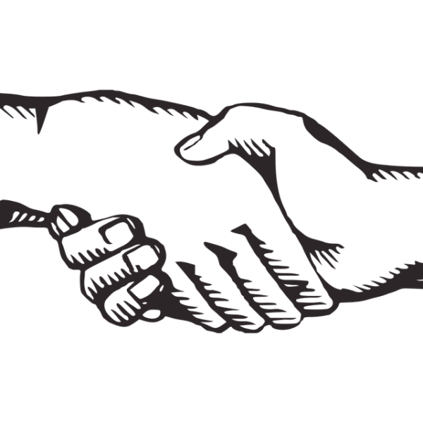 Аватарка рукопожатие