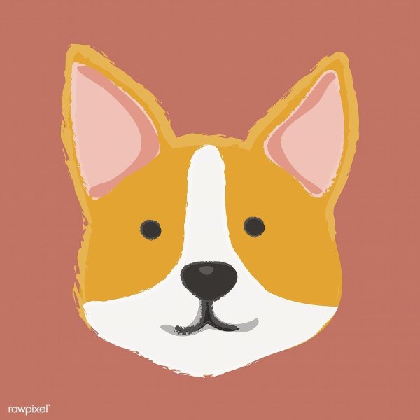 Корги Минимализм