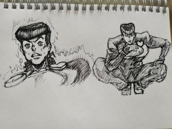 Джоске Наброски Джо Джо