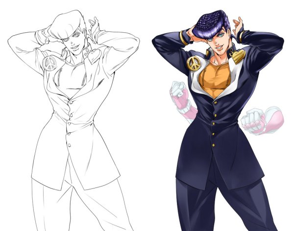 Стенд Джоске их Джо Джо