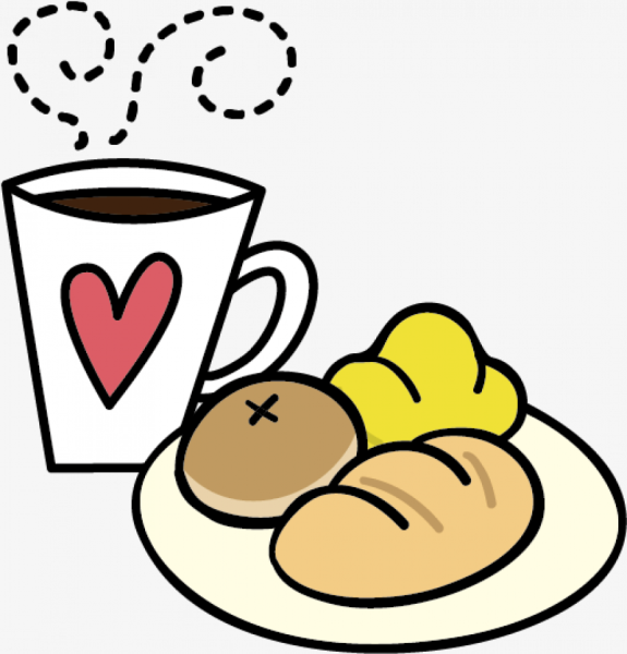 Завтрак для срисовки