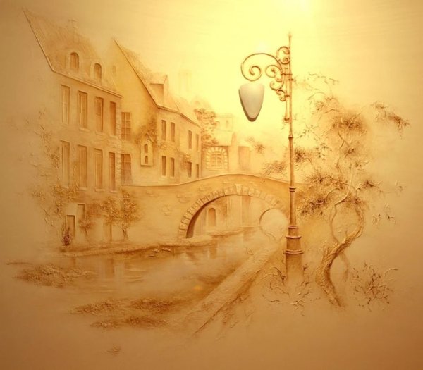 Роспись стен природа