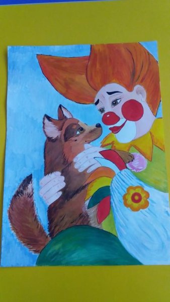 Каштанка нарисовать