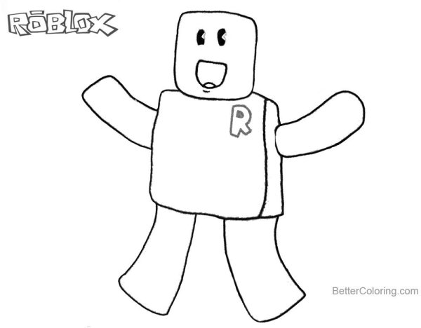 Раскраски РОБЛОКС Поззи аид