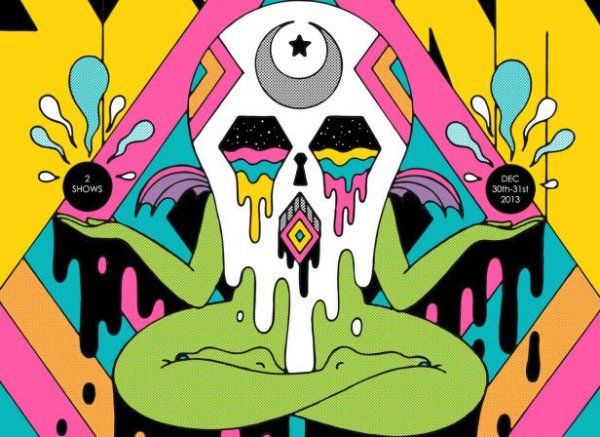 Психоделические плакаты с глазами