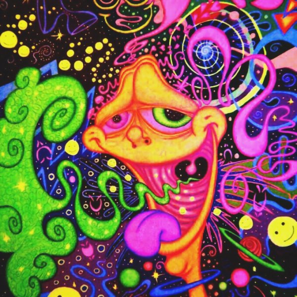 Картины в стиле психоделика