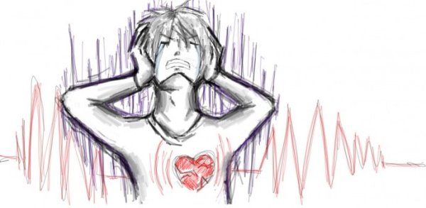 Рисунки для срисовки боль