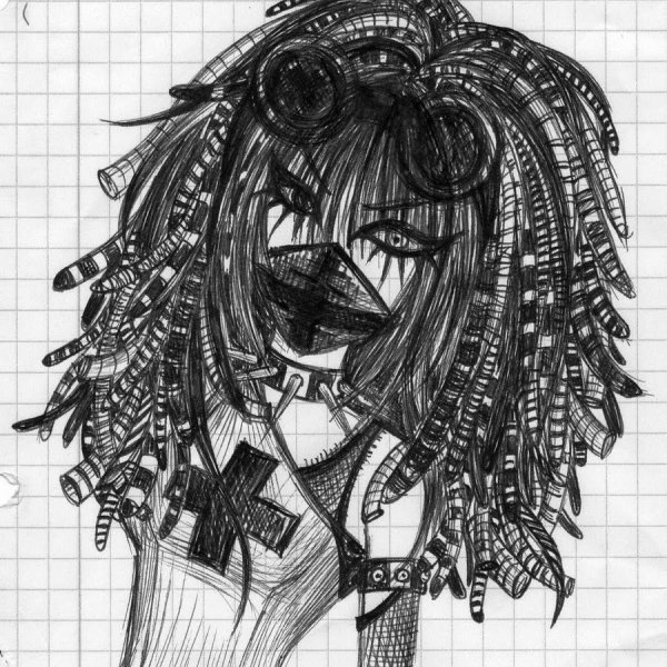 Тату Олд скул Готика