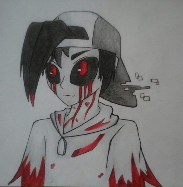 Рисунки крипипаста Тикки Тоби