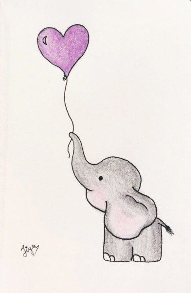 Милые лёгкие рисуночки