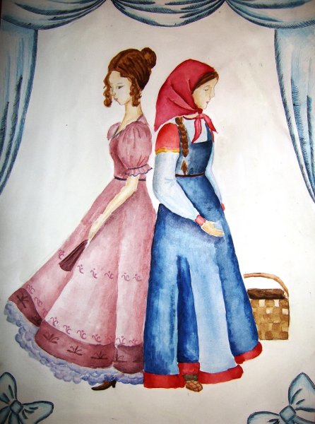 Иллюстрации к произведениям Пушкина барышня крестьянка