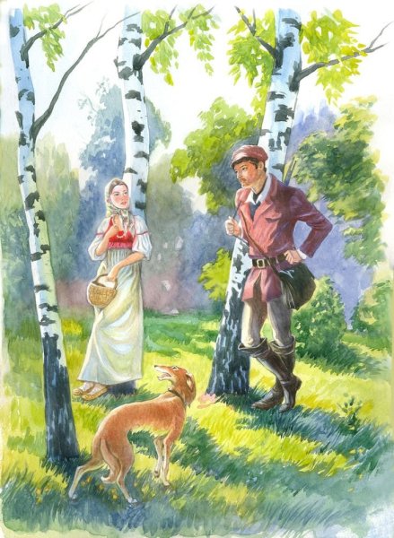 Пушкин а. "барышня-крестьянка"