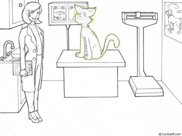 Ветклиника рисунок