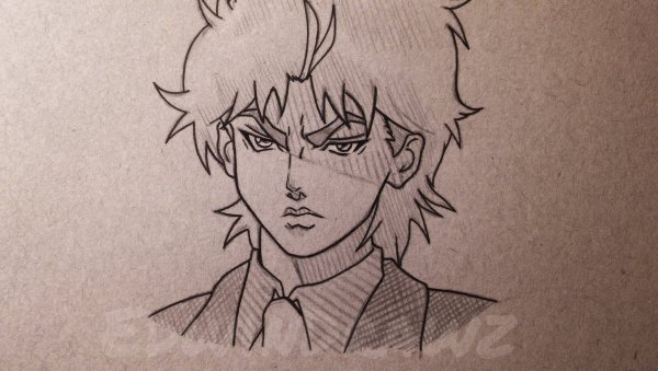 Джоджо срисовать дио