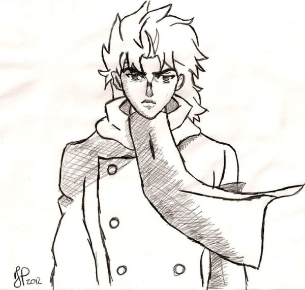 Джо Джо нарисовать дио