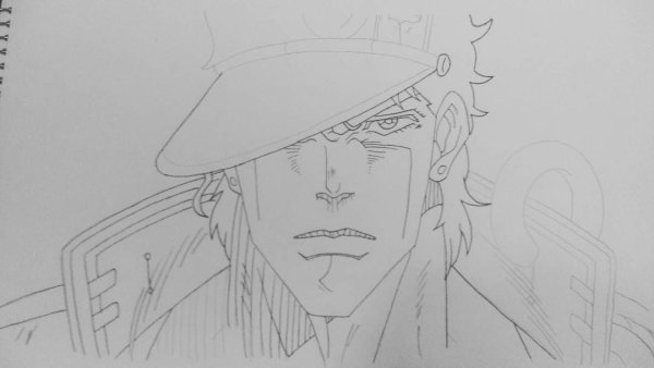 Джоджо раскраска Джотаро