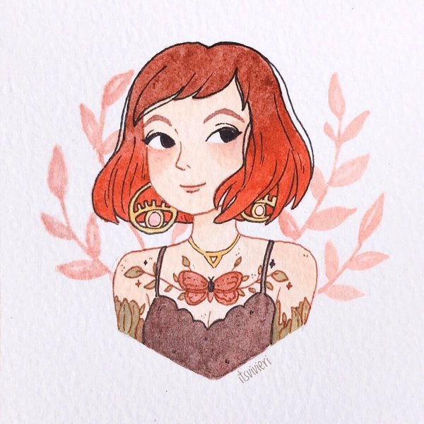 Рисунки itsvivieri девочки