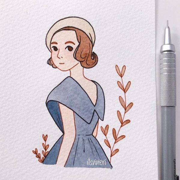 Itsvivieri рисунки фломастерами