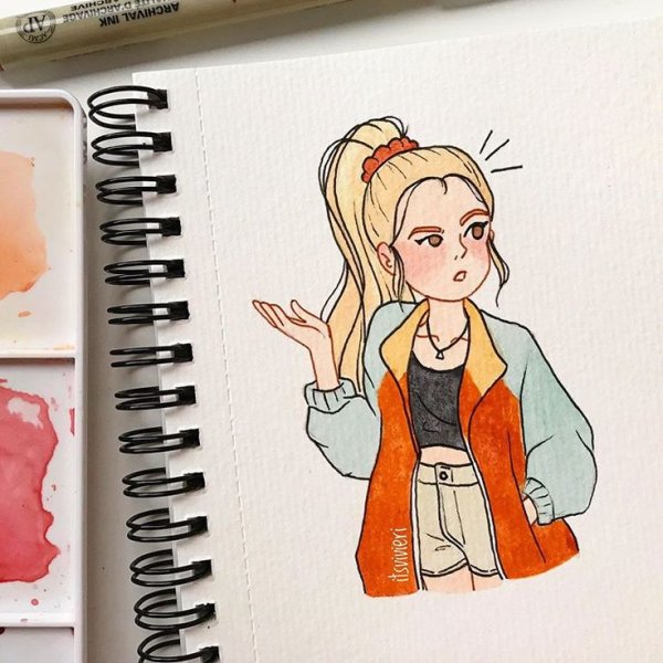 Рисунки для скетчбука itsvivieri