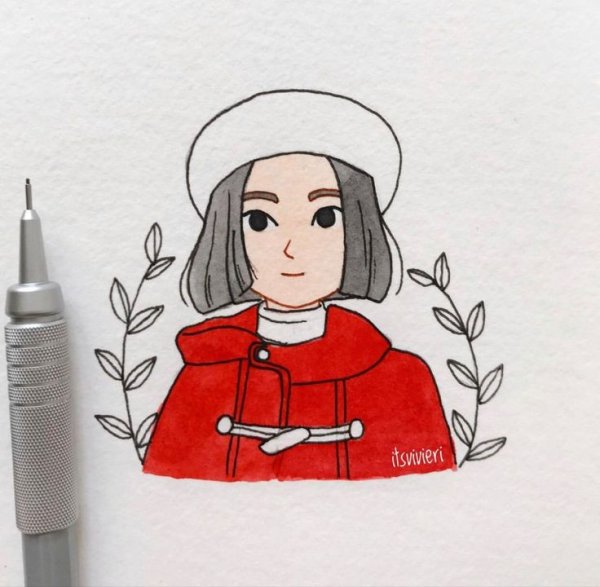 Рисунки девочек itsvivieri в п