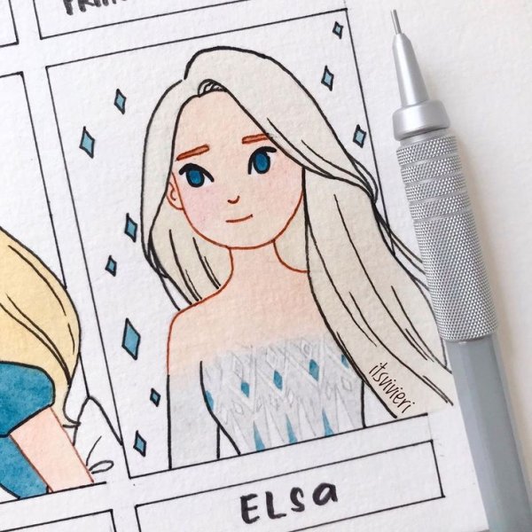 Рисунки для скетчбука девушки itsvivieri