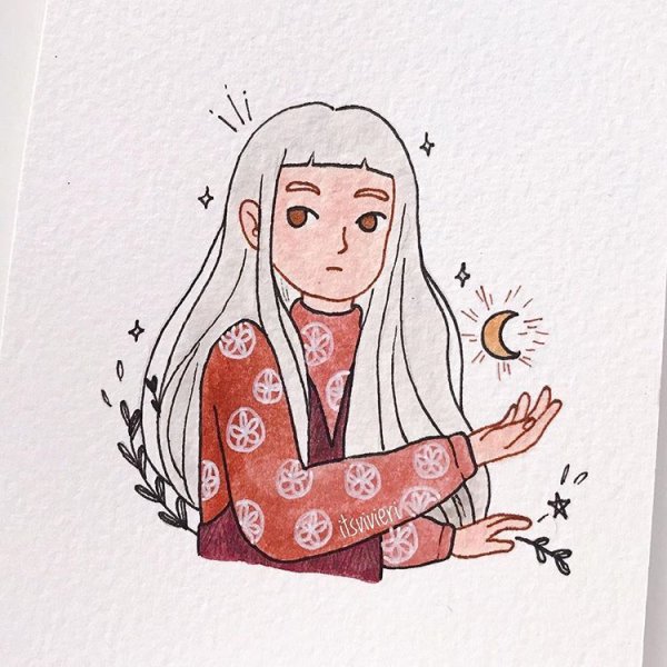 Itsvivieri рисунки фломастерами