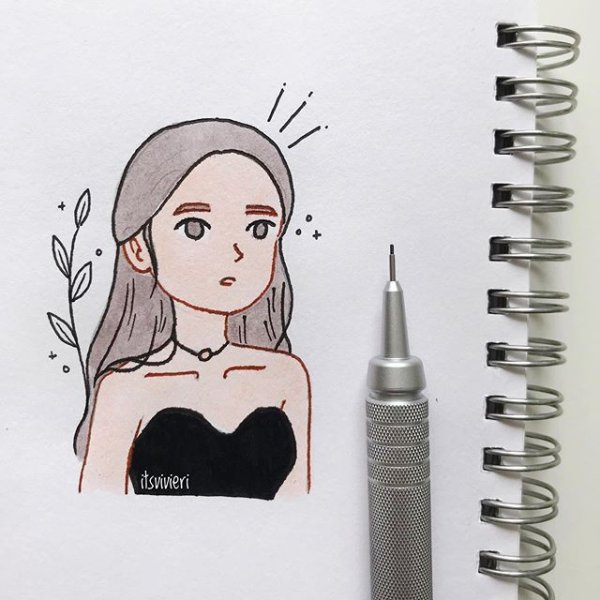 Рисунки маркерами itsvivieri