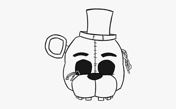 FNAF маска фредираскраска