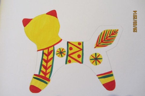 Филимоновская игрушка Барыня раскраска