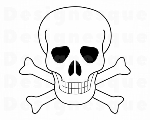 Череп для срисовки