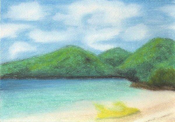 Сухая пастель для рисования