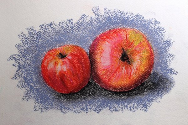 Рисование животных пастелью