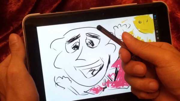 Легко рисование на планшете