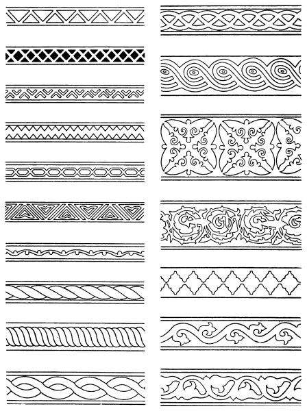 Линейный орнамент