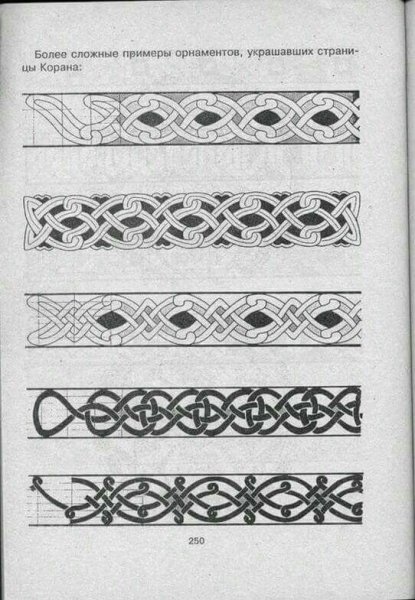 Китайский орнамент в полосе прорезной
