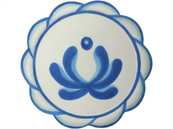 Гжельская роспись Гжельская роза