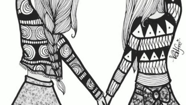 Радужная картина со смайликом