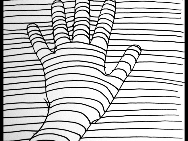 Объемные рисунки легкие