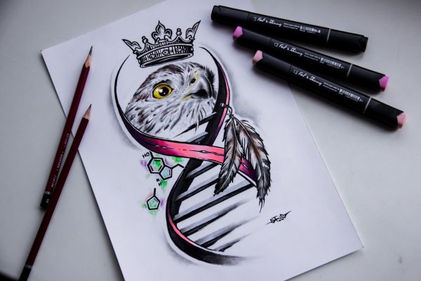 Креативные тату эскизы