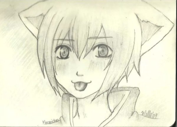 Аниме рисунки легкие