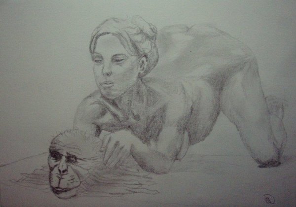 Дубровский рисунок карандашом