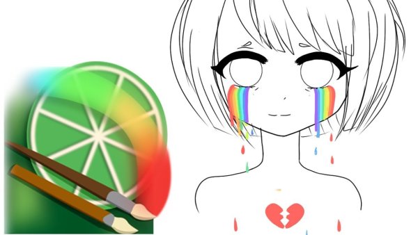 Простые рисунки в Paint