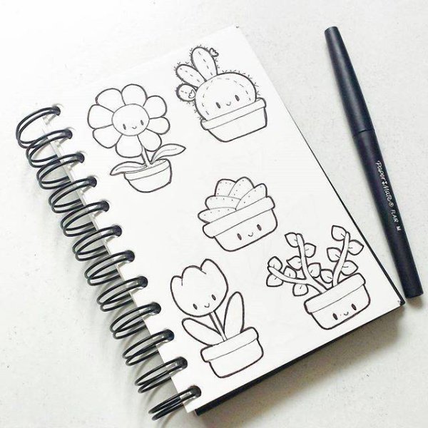 Маленькие рисунки для скетчбука