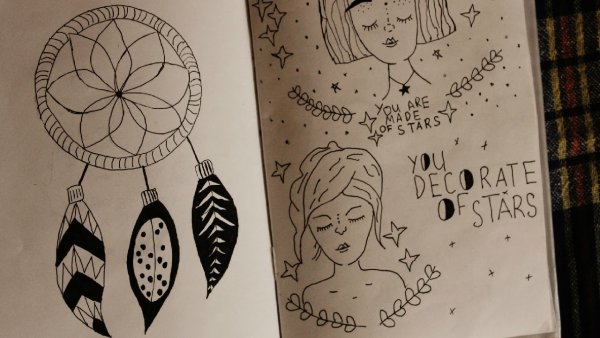 Минималистичные рисунки