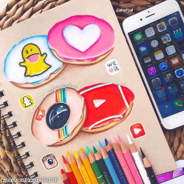 Рисунки с инстаграма