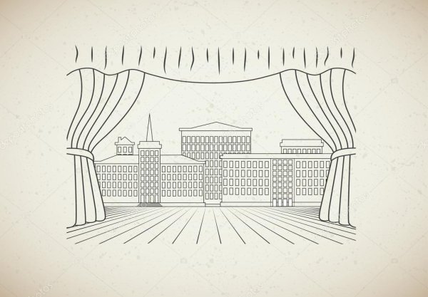 Театр рисунок