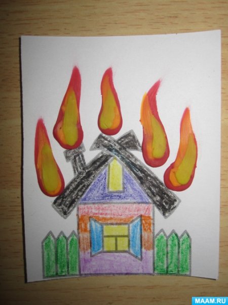 Тили Бом загорелся Кошкин дом мультфильм