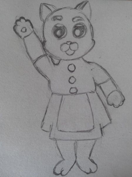 Раскраски по произведениям Маршака Кошкин дом