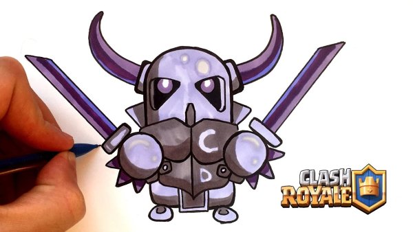 Мини ПЕККА клеш рояль эмодзи