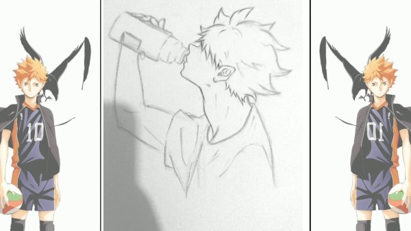 Хината шоё скетч